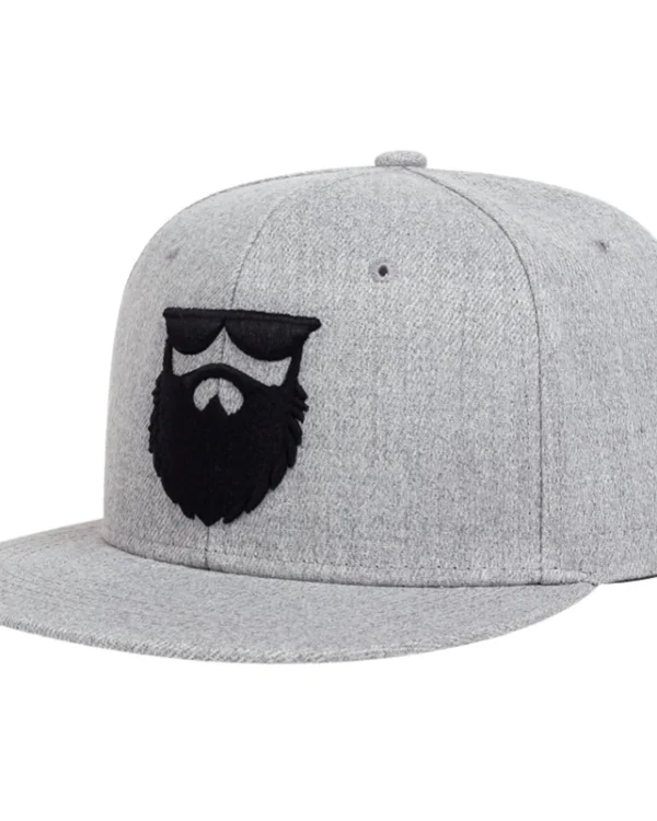 Versatile Beard-Embroidered Adjustable Cap